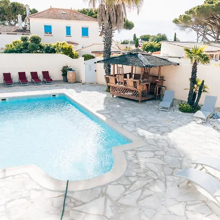 Vakantiehuis Reve D'azur, 2 Chambres, Maison Julia En Bord De A La Nartelle, Piscine Partagee, Parking & Terrasse Bbq, Wifi Et Draps Inclus A Pied *